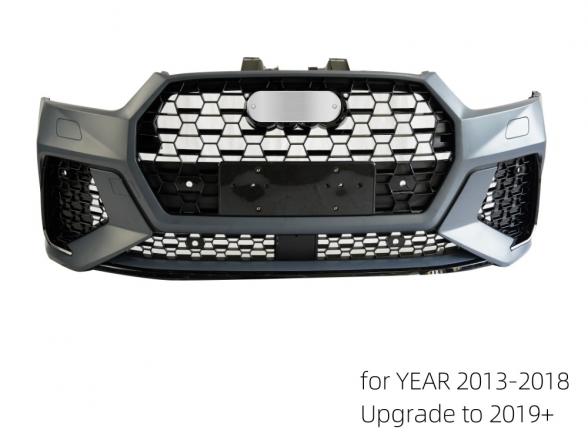 RSQ3 Looking front bumper with grille for 2013-2018 old to new